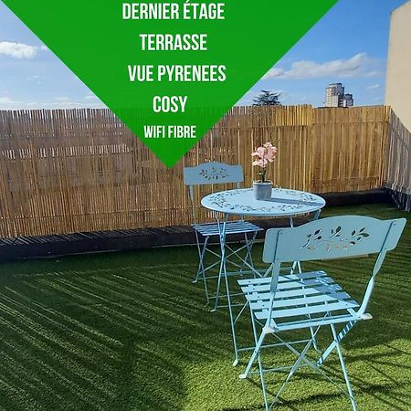 Апартаменты Le Belvedere Dernier Etage Avec Terrasse Wifi Fibre Тарб Экстерьер фото